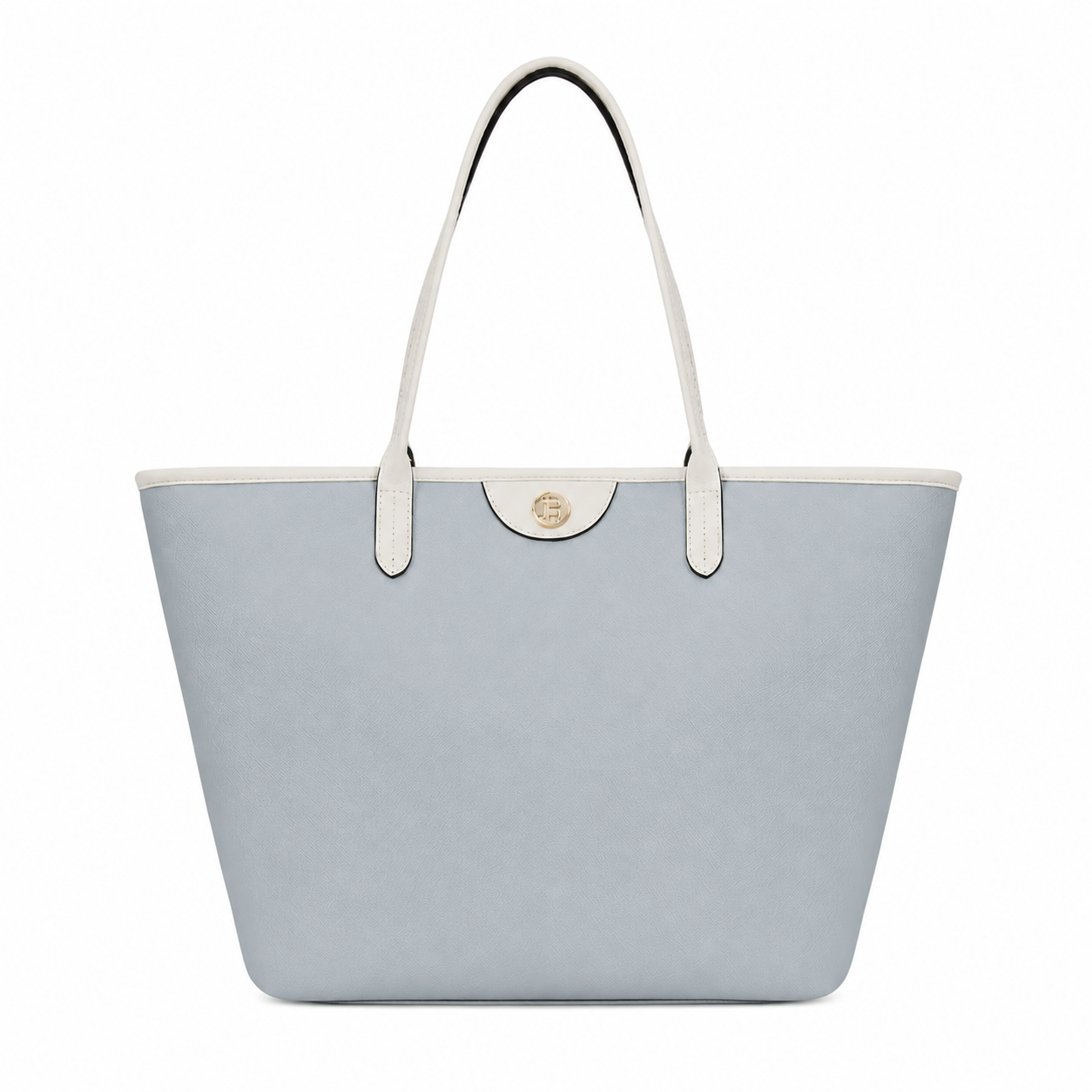 Bolsa Tote Satinada na cor Azul